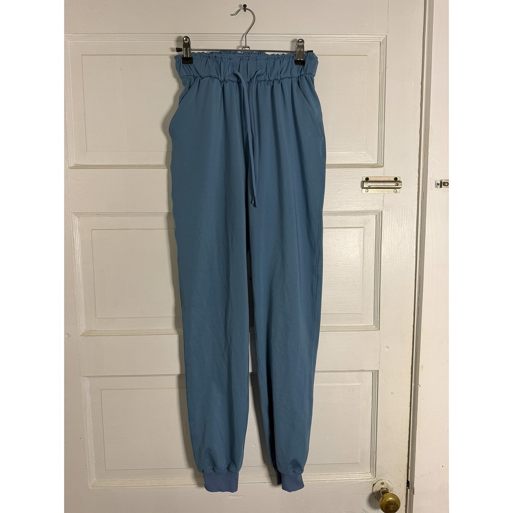 Lululemon Keep Moving Pant High-Rise 7/8 Blue Joggers Size 2 Luxtreme